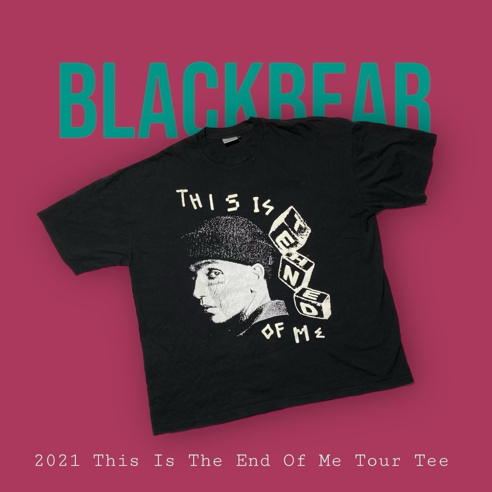 Blackbear 2021 This is the End of Me Tour Shirt Authentic